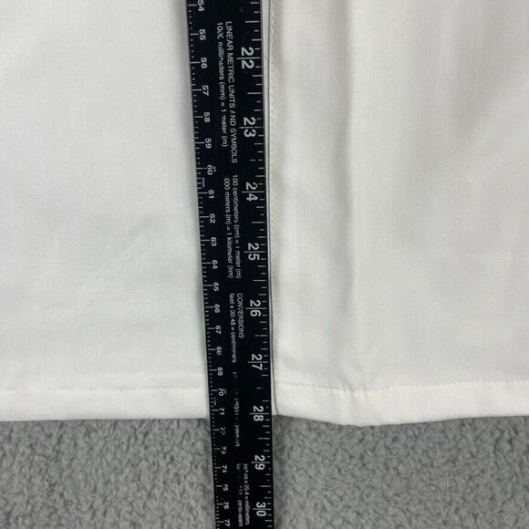 Strictly Scrubs Unisex Large White Classic Top and Pants Scrub Set - Picture 5 of 16